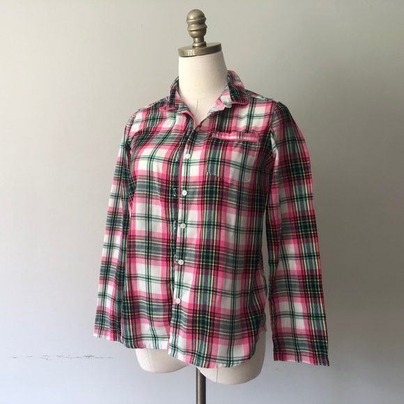 GAP Kids Pendleton Size 14 Plaid Sleep Shirt - Picture 1 of 8